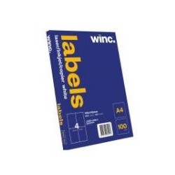 Winc Laser Labels 105x148mm...