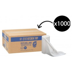 Bin Liner 27L White...