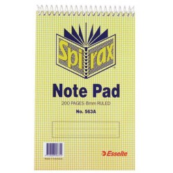 Spirax 563A Notebook...