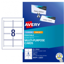 Avery Printable Placards -...