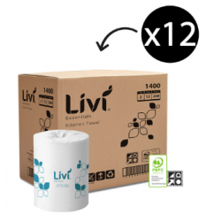 LIVI Kitchen Towel Roll 2...