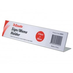 Esselte Sign / Menu Holder...