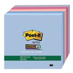 Super Sticky Recycled Notes...