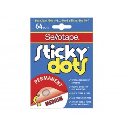 Sellotape Sticky Dots 10mm...