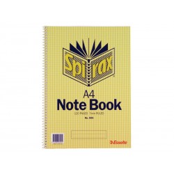 Spirax 595 Notebook A4 Side...