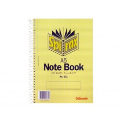 Spirax 571 Notebook A5 300...
