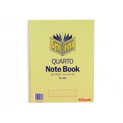 Spirax 593 Notebook Quarto...
