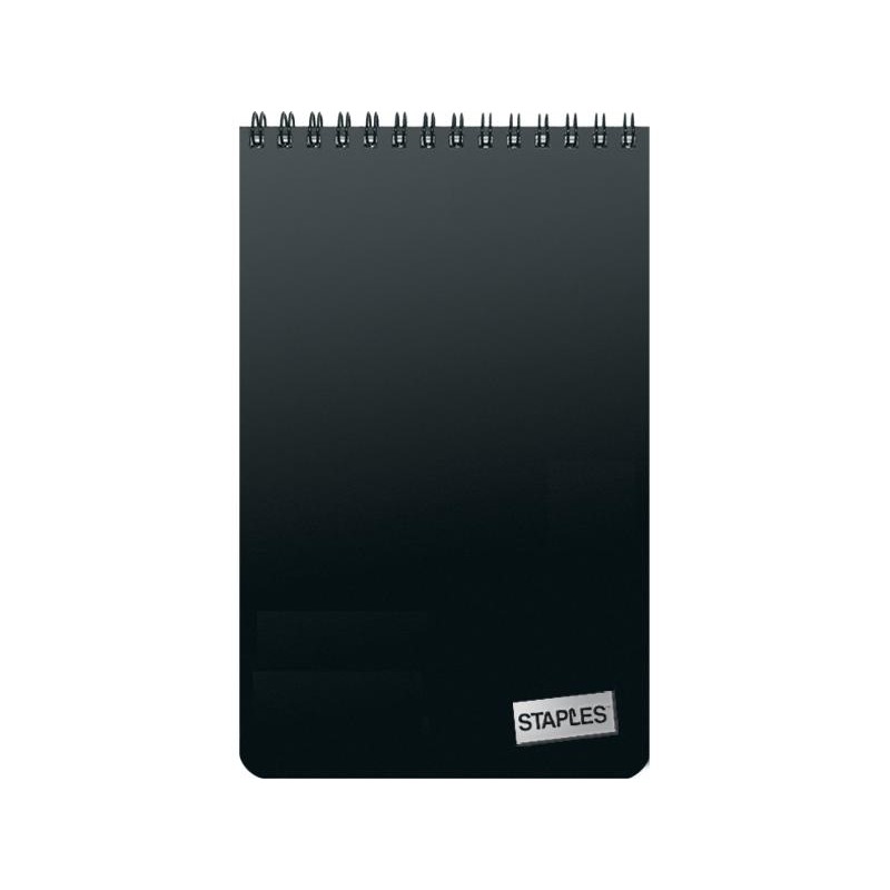 Staples Spiral Shorthand Notebook 200X125mm PP 300Pgs