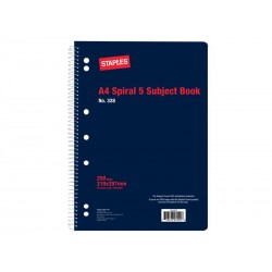 Staples Spiral 328 A4 5...
