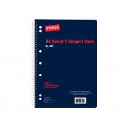 Winc Spiral 3 Subject Book...