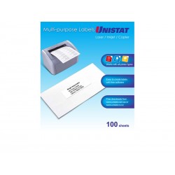Unistat 38965 Labels...