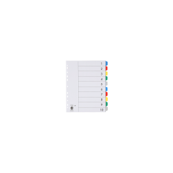 Marbig 36200 Dividers A4 10...