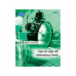 Zions Soso Attendance Book...